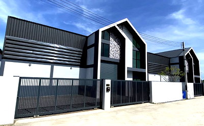 Factory for rent : LatLumKaeo BangBua Thong-Phatum SuphanBuri Rd Residential 3-4beds 37,999 baht/month 5baths near EKI