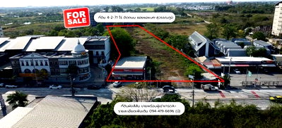 ที่ดิน บางเสาธง สมุทรปราการ : ขายที่ดินแปลงใหญ่ 4ไร่กว่า ถนนบางนา-ตราด กม.26 (ซอยบางนาการ์เดนท์9) เพียง 1.4กิโล จากถนนบางนา-ตราด