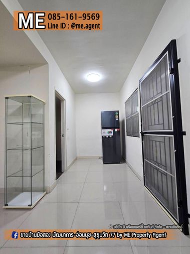 3-bed townhouse for rent, 120 sqm, 21 sq wah, Pruksa Ville 57