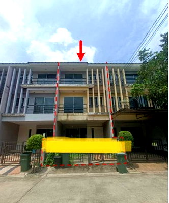 ขายทาวน์โฮม : 🏠 ขายทาวน์โฮม 3 ชั้น หมู่บ้านวิสต้าปาร์ค พระราม 2 | VISTA PARK Rama 2