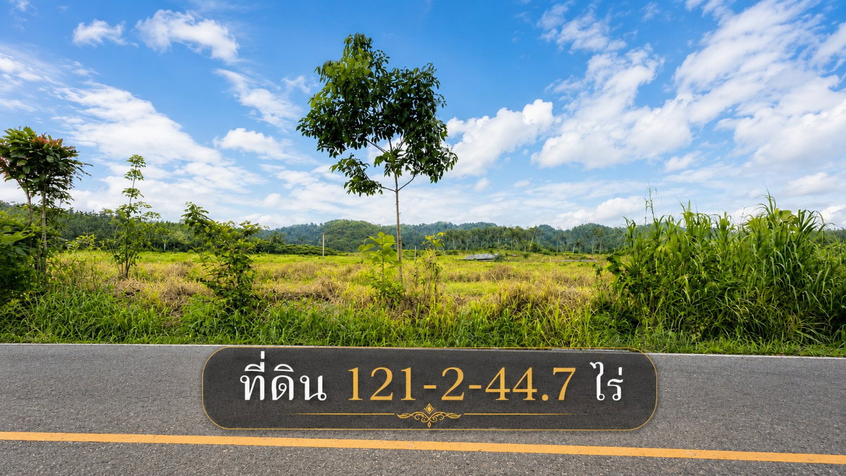 รูป ขายที่ดิน 121 ไร่ ใกล้แยกนายายอาม จันทบุรี ติดถนนลาดยาง 2 ด้าน ไฟฟ้าพร้อม มีสระน้ำและบ่อบาดาล  - รูปที่ 3/21