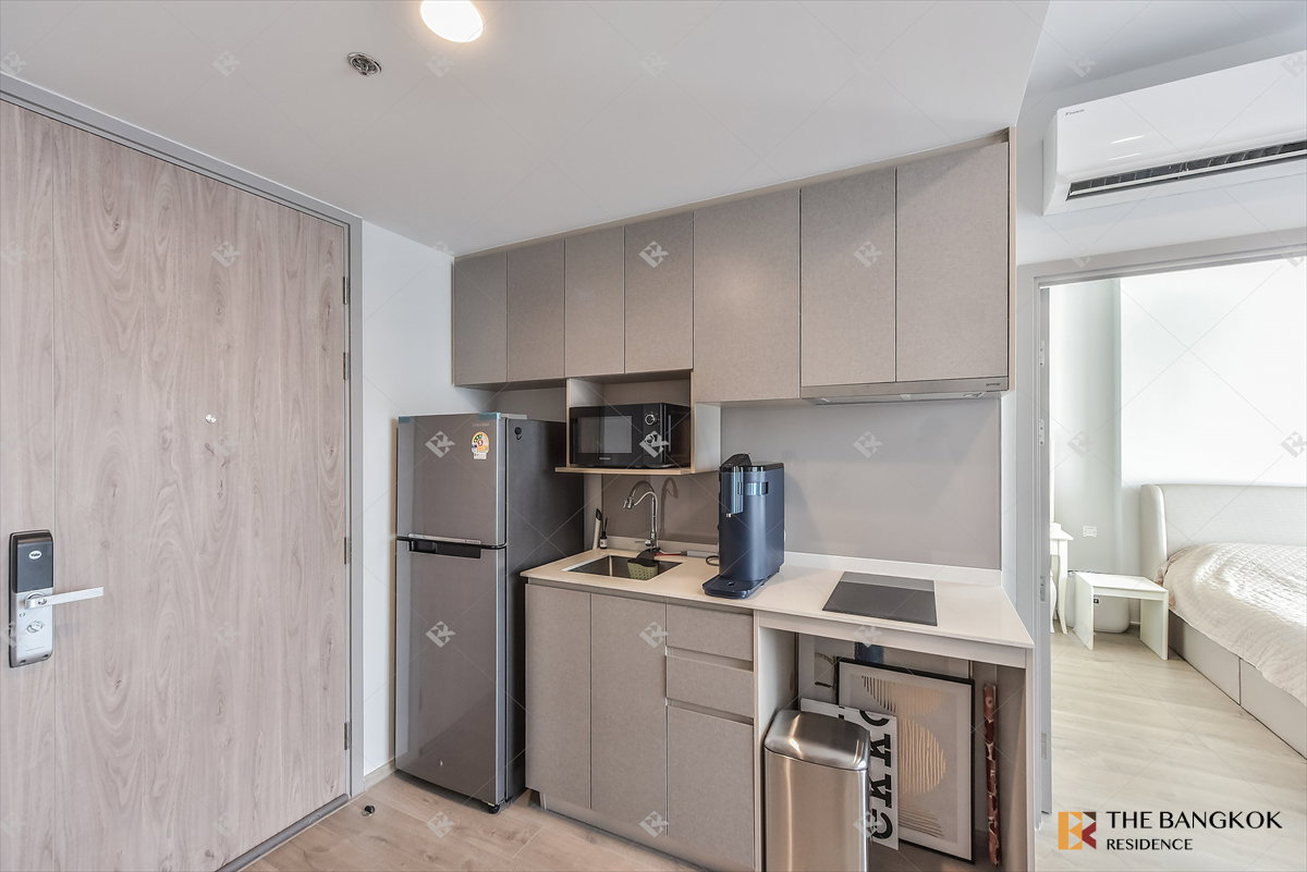 รูป เช่าคอนโด ⭐ The Crown Residences 1นอน 35ตร.ม. 38k 💛 เฟอร์ครบ เครื่องใช้ไฟฟ้าครบ พร้อมเข้าอยู่ - รูปที่ 8/10