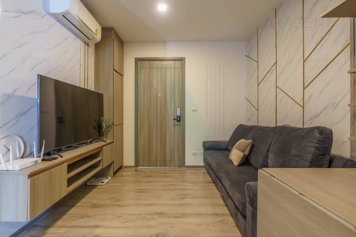 รูป ให้เช่าคอนโด ไนท์บริดจ์ คอลลาจ สุขุมวิท 107 อาคาร 1 ชั้น 8 1 BED PLUS ขนาด 33 ตรม ใกล้ BTS แบริ่ง - รูปที่ 1/8