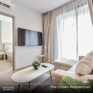 รูปภาพ Rental Condo ⭐ The Crown Residences, 1BR 35 sq.m. 38K 💛 Fully Furnished, Fully Equipped, Ready to Move In