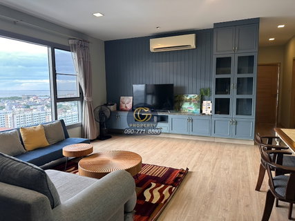 รูปภาพ A premium large room! For rent Casaluna Mesto Chonburi 3 bed 2 bath 17th floor, sea view, next to central 