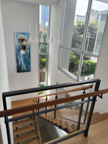 2-bed house for rent, 300 sqm, 70 sq wah, Hem 52 At Rama 9