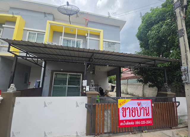 L260131 | ขายบ้านหลังริม 2 ชั้น นิรันดร์วิลล์ 10 ทำเลบางพลี–ลาดกระบัง ขนาด 32.7 ตร.วา ฟังก์ชันครบ บ้านสภาพดี หิ้วกระเป๋าพร้อมเข้าอยู่