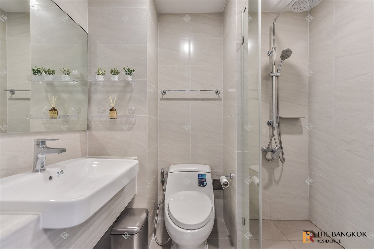 รูป เช่าคอนโด ⭐ The Crown Residences 1นอน 35ตร.ม. 38k 💛 เฟอร์ครบ เครื่องใช้ไฟฟ้าครบ พร้อมเข้าอยู่ - รูปที่ 10/10