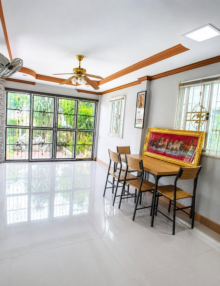 รูป ขายบ้านเดี่ยว 2 ชั้น หมู่บ้านภัสสร 4 รังสิต 75 ตร.ว. 4 ห้องนอน ทำเลดี เดินทางสะดวก 097-132-5510 - รูปที่ 4/12