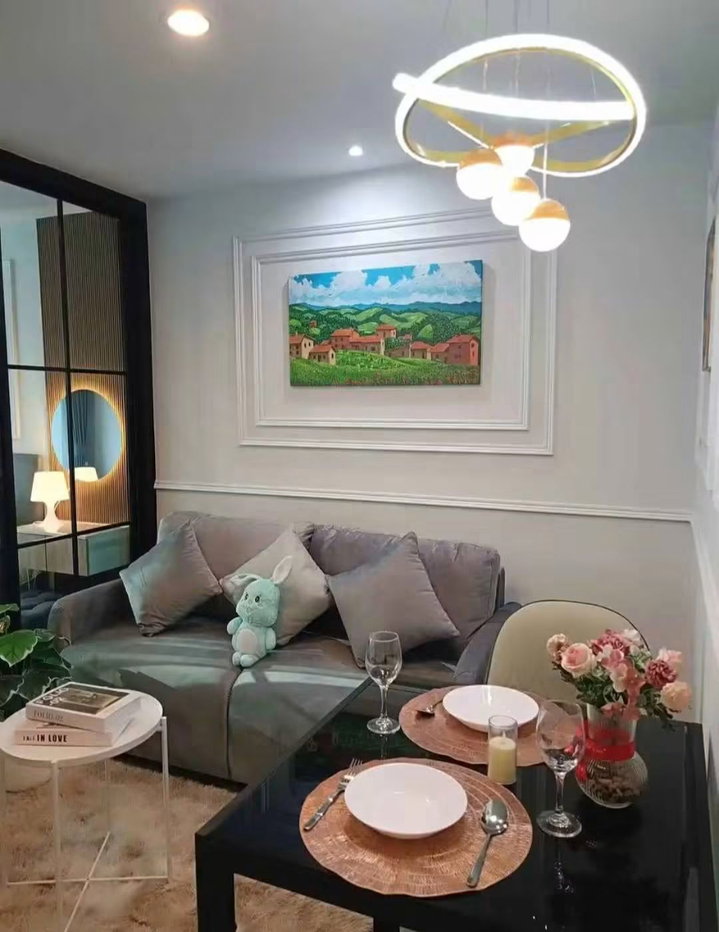 รูป 💮ให้เช่าคอนโด Regent Home Bangna ใกล้ BTS บางนา เดินทางสะดวก ขนาด 28 ตรม. ห้องสวย เฟอร์ครบ เพียง 12000- - รูปที่ 5/10