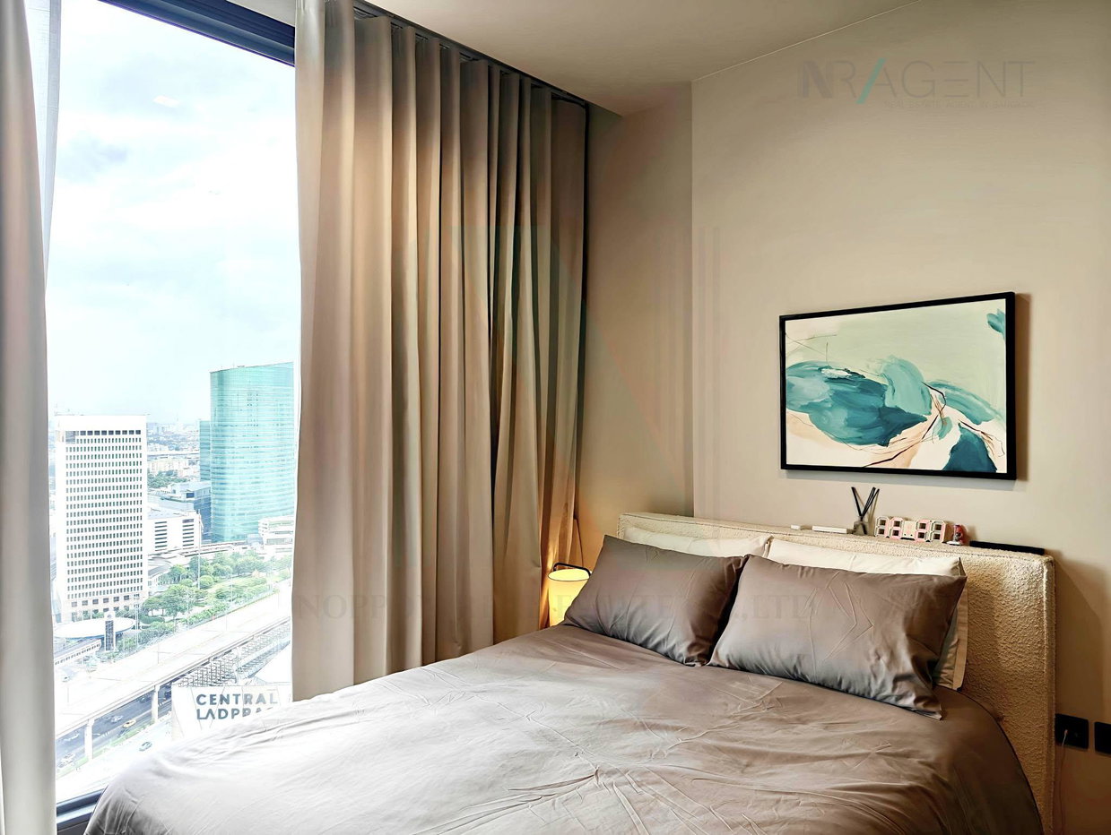 รูป 🚩 ให้เช่าคอนโด เดอะ เครสท์ พาร์ค เรสซิเดนซ์ อาคาร 1 ชั้น 27 1 ห้องนอน ขนาด 35 ตรม ใกล้ BTS ห้าแยกลาดพร้าว - รูปที่ 1/8