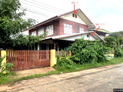 บ้านเดี่ยว 143 ตร.วา ยางตลาด กาฬสินธุ์ 2.3M