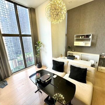 PFD-09015 ให้เช่าคอนโด ชีวาทัย เรสซิเดนซ์ อโศก (Chewathai Residence Asoke) ห้อง Duplex แต่งครบใจกลางอโศก-พระราม 9🏙️✨