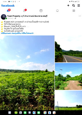 ขายที่ดิน : ที่ดินเกษตรติดลาดยาง50ไร่ลพบุรี