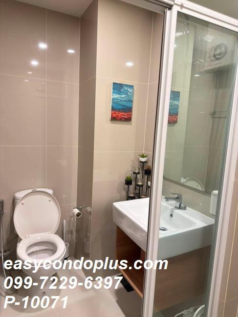 รูป 💥 [𝐏-𝟏𝟎𝟎𝟕𝟏] FOR RENT : Elio Del Nest Udomsuk สตูดิโอวิวสวยชั้นสูง! ใกล้ BTS อุดมสุข 𝟏𝟐,𝟎𝟎𝟎/ด. | Line ID @easycondoplus | 099-229-6397 - รูปที่ 8/8