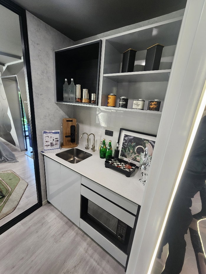 รูป 🏢ขายดาวใบจอง kavalon ✳️โปรการันตีค่าเช่า✳️ 

✅️ห้อง 1Bed walkin closet 25.4ตร.ม.
 - รูปที่ 5/18