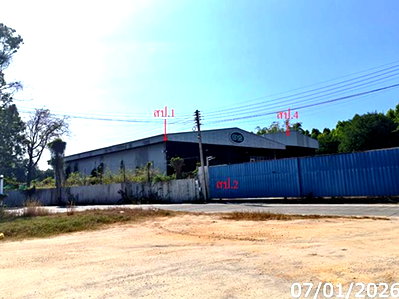 Factory for sale Chonburi : FACTORY 1495 Sq.w. Muang Chon Buri Chonburi for 32M