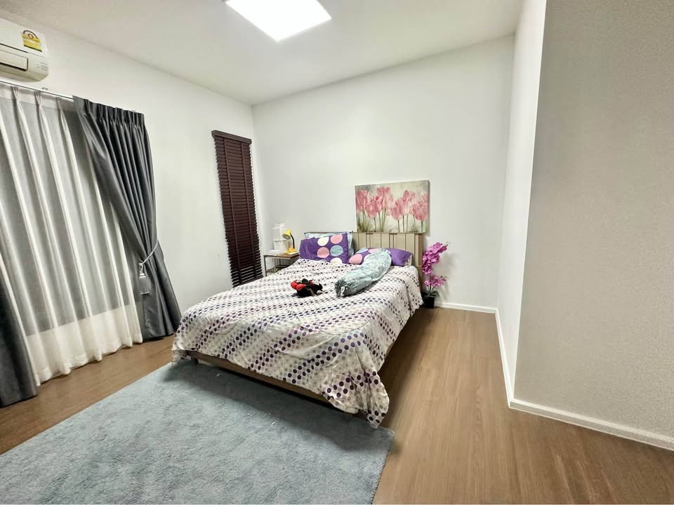 รูป 🟡 ขายด่วน!!! ทาวน์โฮม  เพล็กซ์ เรสซิเด้นท์ นวมินทร์ 111 (Plex Residence Nawamin 111)  ทำเลศักยภาพ 📍 กล้องวงจรปิดทั้งหลัง หน้าบ้านไม่ชนกับบ้านใคร - รูปที่ 9/12