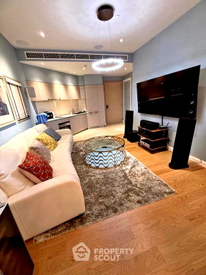 Condos for rent : Spacious 1-BR At Magnolias Waterfront Residences Near BTS Saphan Taksin (ID 3234775)