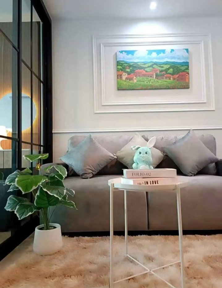 รูป 💮ให้เช่าคอนโด Regent Home Bangna ใกล้ BTS บางนา เดินทางสะดวก ขนาด 28 ตรม. ห้องสวย เฟอร์ครบ เพียง 12000- - รูปที่ 1/10