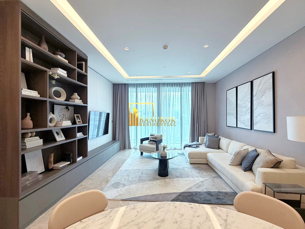 รูป The Residences at Sindhorn Kempinski | Elegant 2 Bed Condo - BR62071CD - รูปที่ 1/24