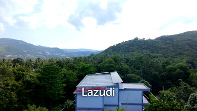 Land for sale Surat Thani : Land 470 SQ.M with Mountain View in Bang Rak, Koh Samui