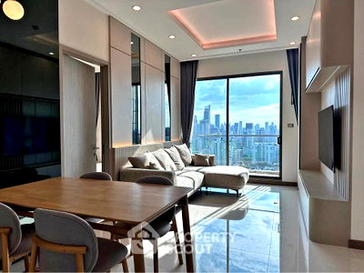Condos for rent : 31st-Floor 2-BR Supalai Oriental Sukhumvit 39 Near MRT Phetchaburi (ID 3047457)