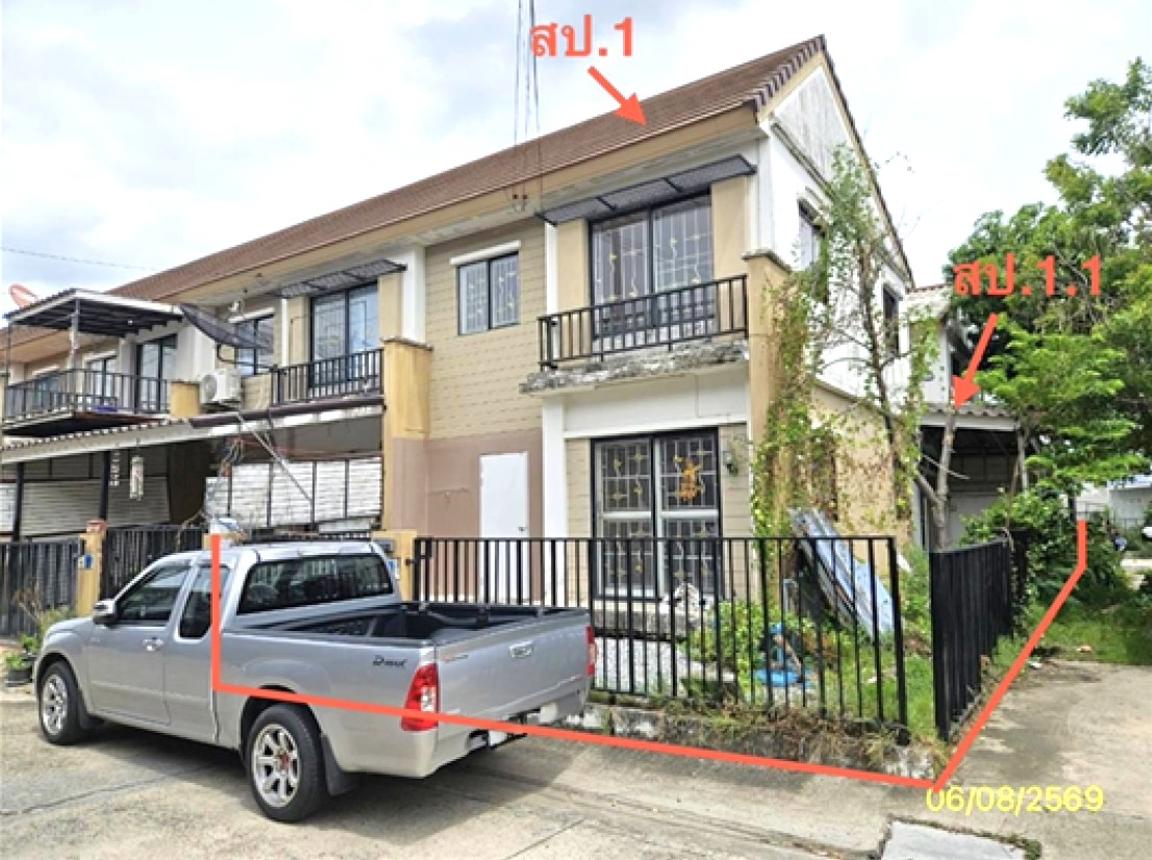 รูป ทาวน์เฮ้าส์ 23.5 ตร.วา บ้านพฤกษา 58/2 ลาดกระบัง-สุวรรณภูมิ บางเสาธง สมุทรปราการ 1.9M - รูปที่ 8/15