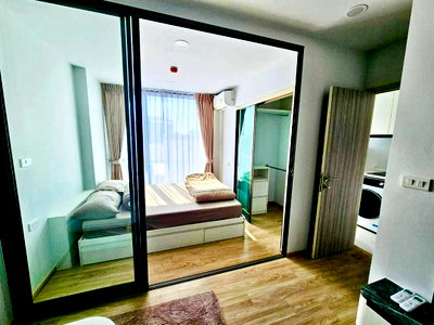 คอนโดให้เช่า : For rent ESQUE Condo Sukhumvit 101/1 BTS ปุณณวิถี ห้องใหม่ไม่เคยอยู่ เฟอร์นิเจอร์ครบ
