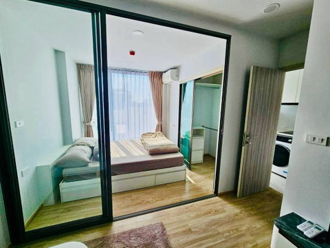 For rent ESQUE Condo Sukhumvit 101/1 BTS ปุณณวิถี ห้องใหม่ไม่เคยอยู่ เฟอร์นิเจอร์ครบ