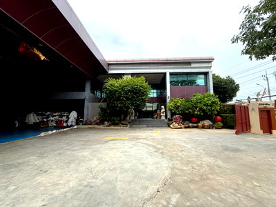 เช่าโรงงาน นิคมสมุทรสาคร : 🏭✨ ให้เช่าโรงงานขนาดใหญ่ พระราม 2 ซอย 33 | ที่ดิน 2.5 ไร่ | พื้นที่สีม่วง | มีใบ รง.4