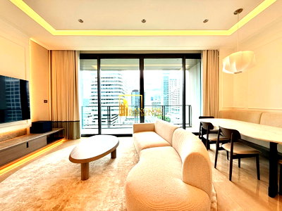 คอนโดให้เช่า : Sindhorn Kempinski | Refined 2 Bed Luxury Condo For Rent - BR61445CD