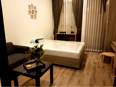 Condos for rent : KnightsBridge Prime On Nut, 23 sq m, fully furnished, 13,500 THB.