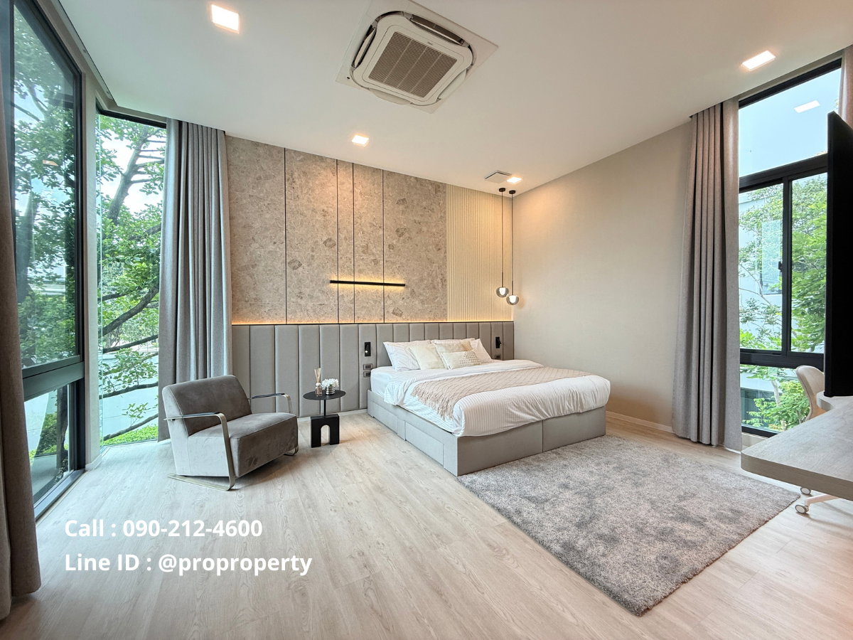 รูป ให้เช่าคฤหาสน์หรูระดับลักชัวรี สไตล์ Modern Luxury หลังริมสุด ฟังก์ชันจัดเต็ม พร้อมลิฟต์ส่วนตัวและสวนร่มรื่น VIVE กรุงเทพกรีฑา - รูปที่ 12/20
