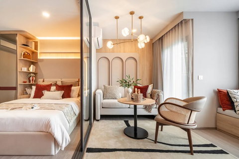 Aspire Sukhumvit-Rama 4, 34 sq m., ready to move in, free transfer fee, special price.