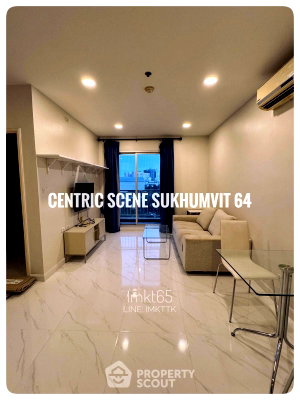 คอนโดให้เช่า : คอนโด 1-ห้องนอน ที่ เซ็นทริค ซีน สุขุมวิท 64 ใกล้ BTS อุดมสุข (ID 2444132)