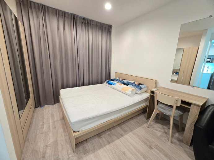 รูป 🔥ให้เช่าถูก🔥 ห้องสวย สภาพใหม่มาก มีเครื่องซักผ้า วิวสระว่ายน้ำ ที่ Ideo Mobi Sukhumvit 81 - รูปที่ 4/11