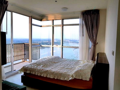 Condos for rent : For Rent Condo MANOR SANAMBINNAM Building D, Floor 26,2 bed room, Room size 73.00 sqm