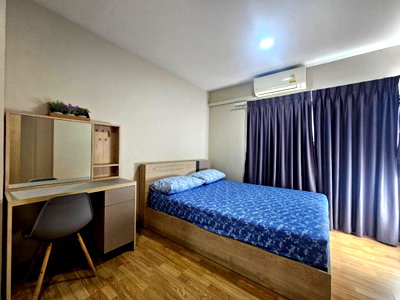 คอนโดให้เช่า : ให้เช่า BE Condo ม.กรุงเทพ รังสิต 9,000/เดือน 30 ตร.ม. ชั้น 4 | ห้องมุม วิวฝั่งพลัม 9,000/เดือน