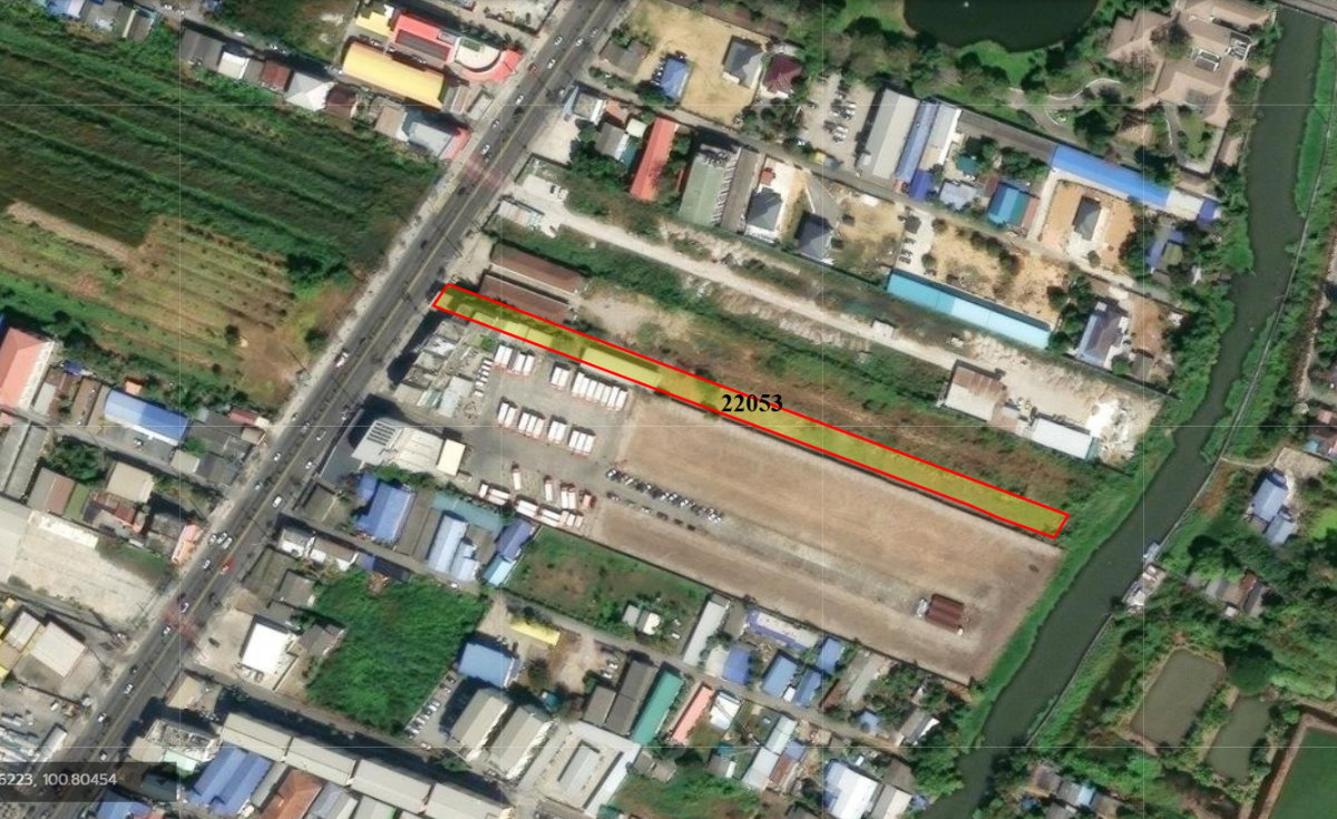 รูป ขายที่ดินพร้อมโกดังและสำนักงาน ติดถนนใหญ่ใกล้นิคมลาดกระบัง 2 ไร่ 2 งาน! - รูปที่ 6/6