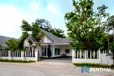 บ้านเดี่ยว บางละมุง ชลบุรี : บ้านเดี่ยวสวยใกล้อ่างเก็บน้ำมาบประชัน พัทยา