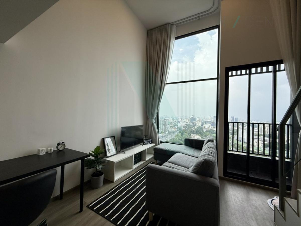 รูป 🚩 ให้เช่าคอนโด โซ ออริจิ้น เกษตร อินเตอร์เชนจ์ อาคาร 1 ชั้น 18 Duplex ขนาด 37 ตรม ใกล้ ใกล้ BTS ม.เกษตร - รูปที่ 7/8