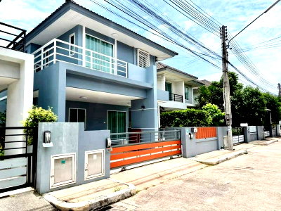 บ้านเดี่ยว ม.เกษตรศาสตร์ ศรีราชา : ขายบ้านเดี่ยวศรีราชา หมู่บ้านเดอะทรี หนองขาม เหมาะอยู่อาศัยและลงทุน
