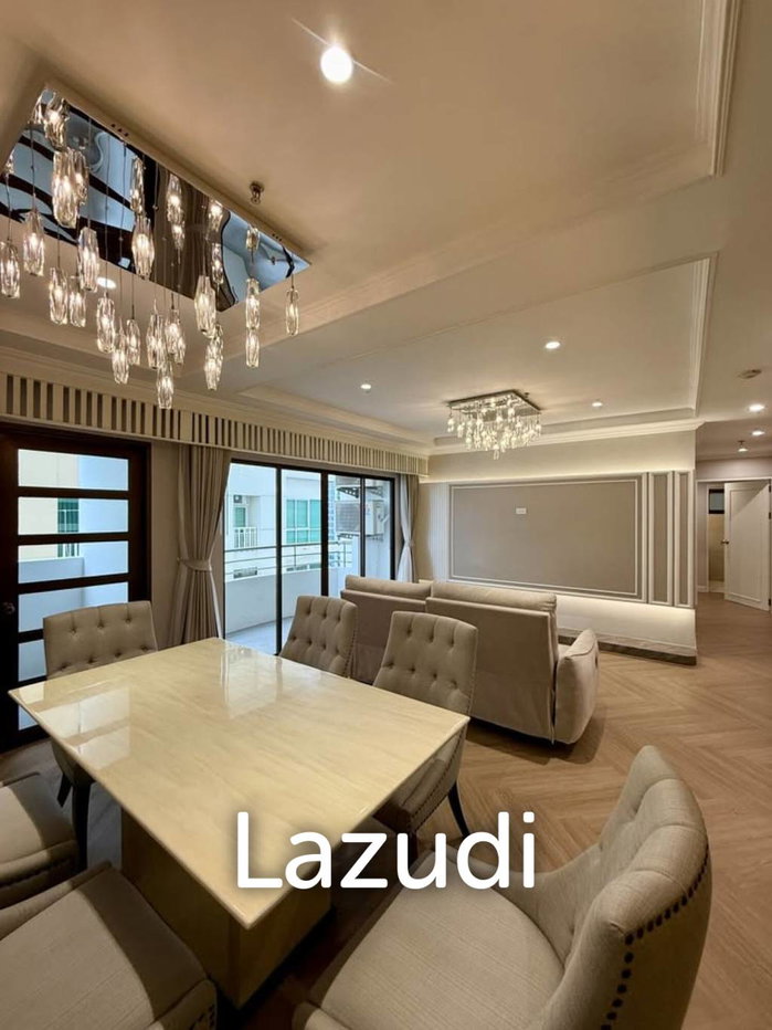 picture 120 sqm 3-Bed Condo on 24th Floor in Top View Tower, Khlong Tan Nuea - 2/22