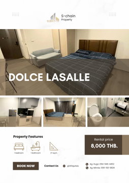 🧸🌷 For Rent 🎀 Dolce Lasalle 🎀 NO-013