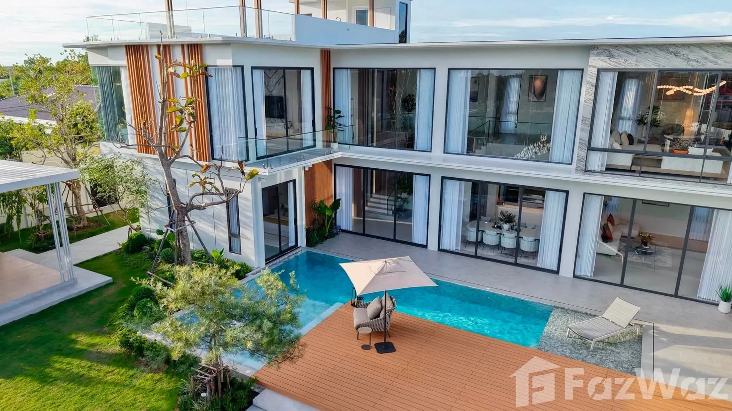 รูป ขาย วิลล่า 5 ห้องนอน ใน โป่ง, ชลบุรี 6722312 - รูปที่ 10/10