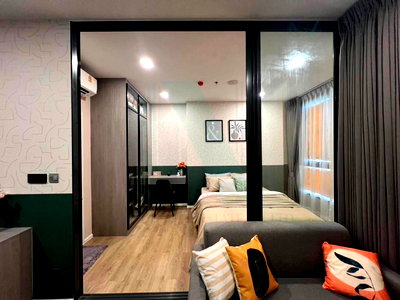 Condos for rent : 🔺 For Rent Condo MODIZ RHYME RAMKHAMHAENG Building 1, Floor 12,1 bed room, Room size 30 sqm