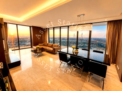 Condos for sale : ⚡⚡ High-floor condo for sale with Chao Phraya River view – The PANO Rama 3 | 🚅 Near BRT Wat Dan Station | Central Rama 3