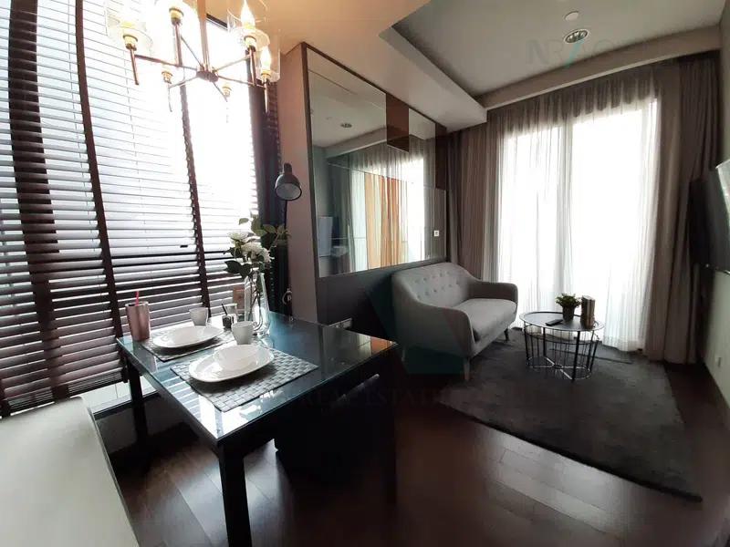 รูป ให้เช่าคอนโด เดอะ ลุมพินี 24 อาคาร 1 ชั้น 30 1 ห้องนอน ขนาด 29.00 ตรม ใกล้ รพ.เทพธารินทร์ - รูปที่ 4/8