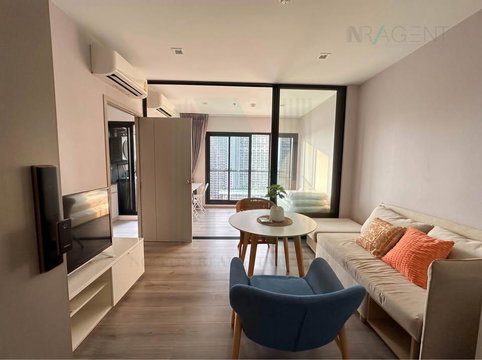 📌 For Rent Condo THE POLITAN RIVE Building B, Floor 20,1 bed room, Room size 31 sqm